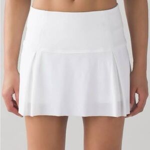 Lululemon White Lost in Pace Skort Like New